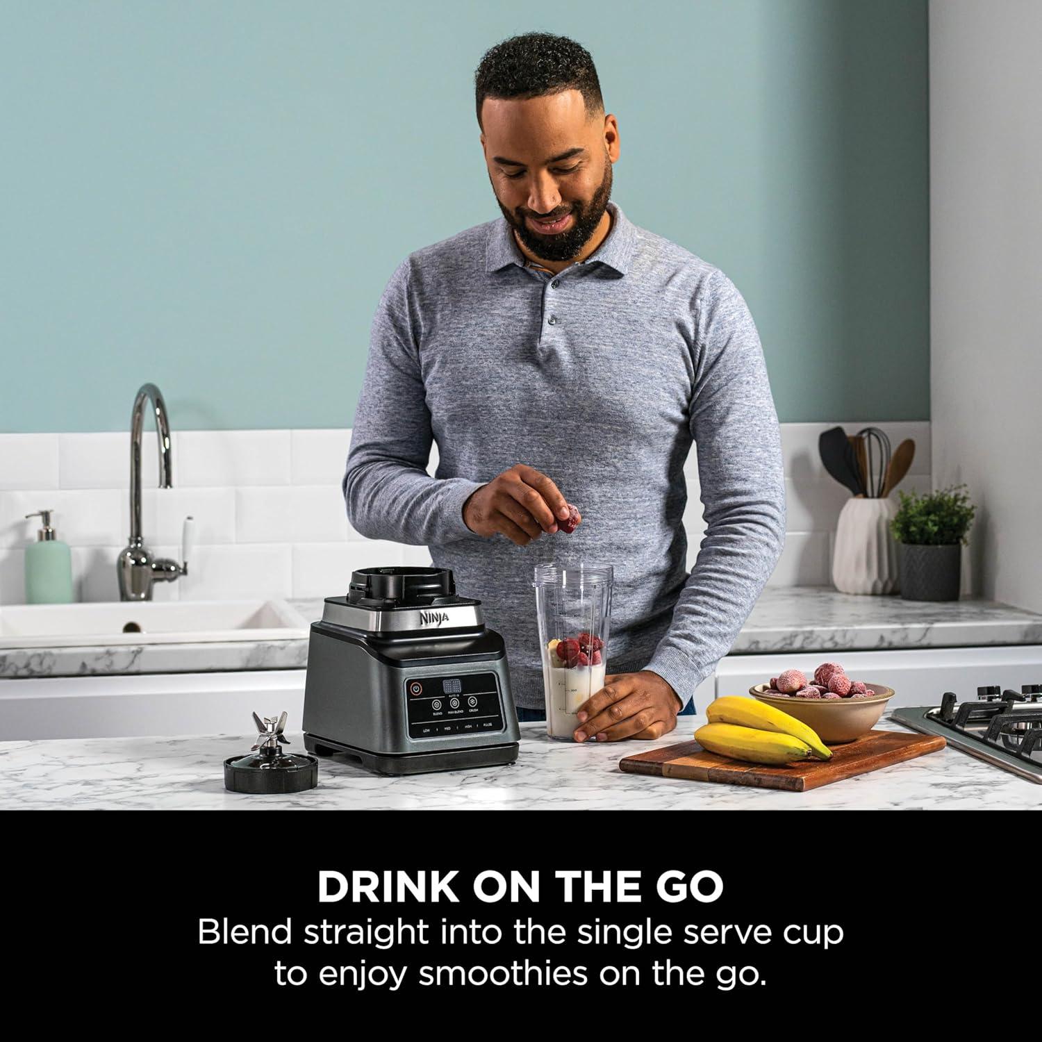 Ninja 2-in-1 Blender with 3 Automatic Programs