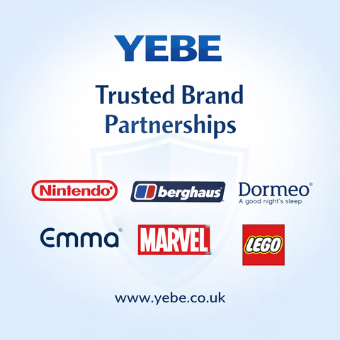 YEBE Now Working with Top Global Brands – Trusted UK Online Retailer