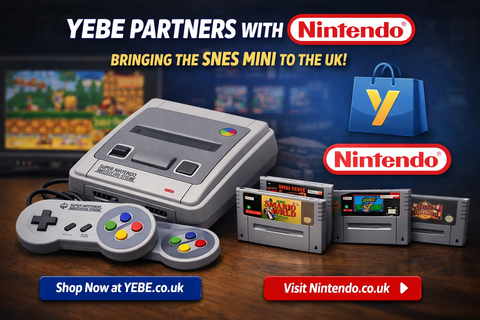 YEBE Partners with Nintendo to Bring the SNES Mini to UK Gamers 🎮