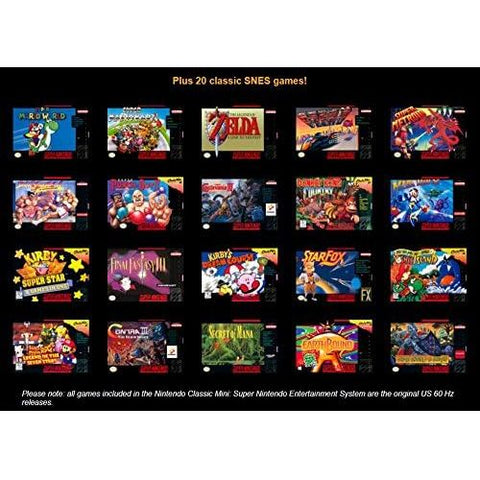 Nintendo Classic Mini Super NES (Electronic Games)