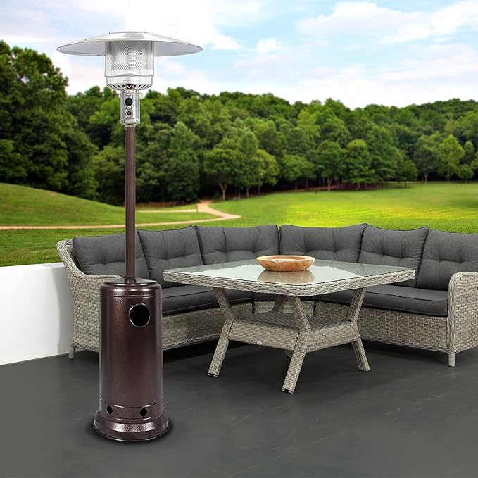 Outdoor Patio Gas Heater Powerful Heat Output For Cafes, Restaurants & Gardens