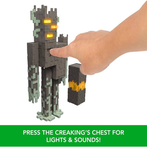 Mattel Minecraft The Creaking Action Figure with Interactive Lights