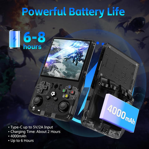 R36MAX Retro Games Console, 128GB Handheld Games Consoles with 22000+ Classic Games
