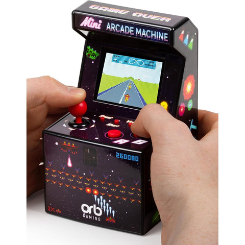 Mini Arcade Machine, 240 Built-In 8-Bit Games, 2.5” Full Colour Screen