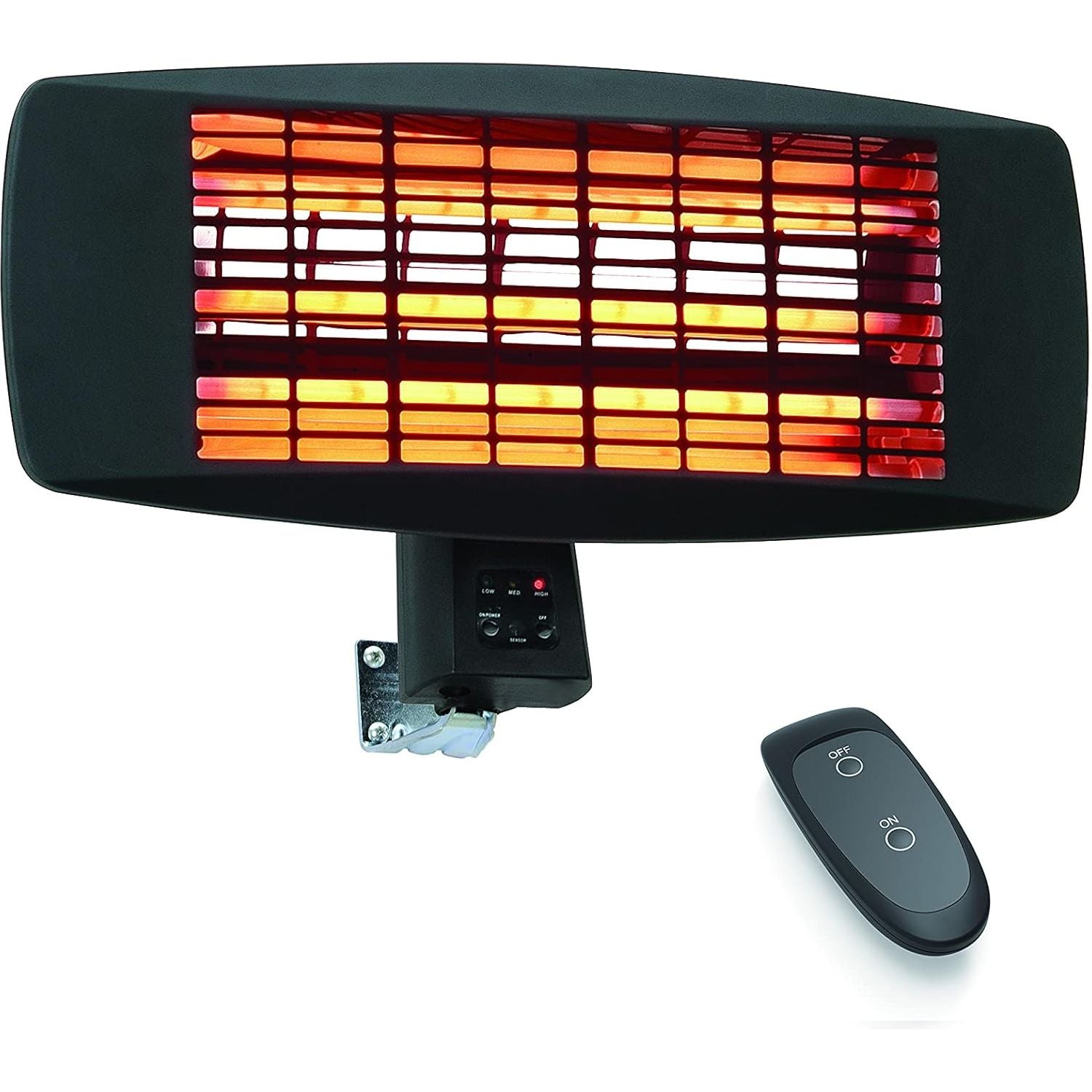 2kW Garden Patio Heater (Square Wall Mounted)