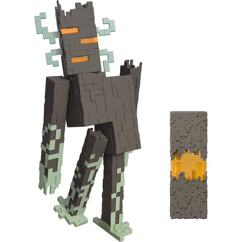 Mattel Minecraft The Creaking Action Figure with Interactive Lights