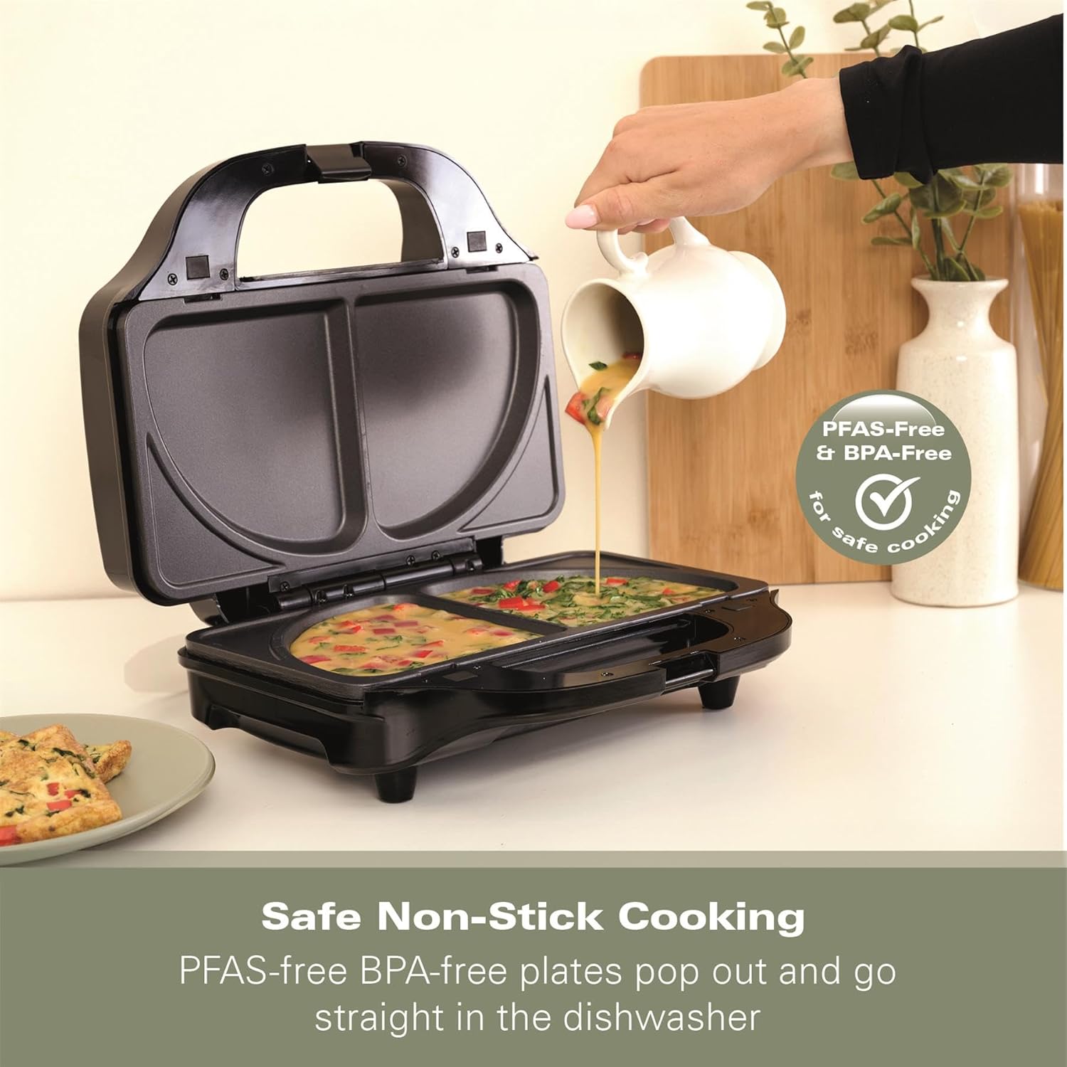 Hamilton Beach 4-in-1 Sandwich Toaster