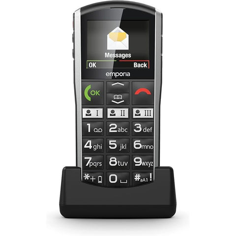 Emporia Simplicity, Senior Mobile Phone, No-Contract, Push-Button