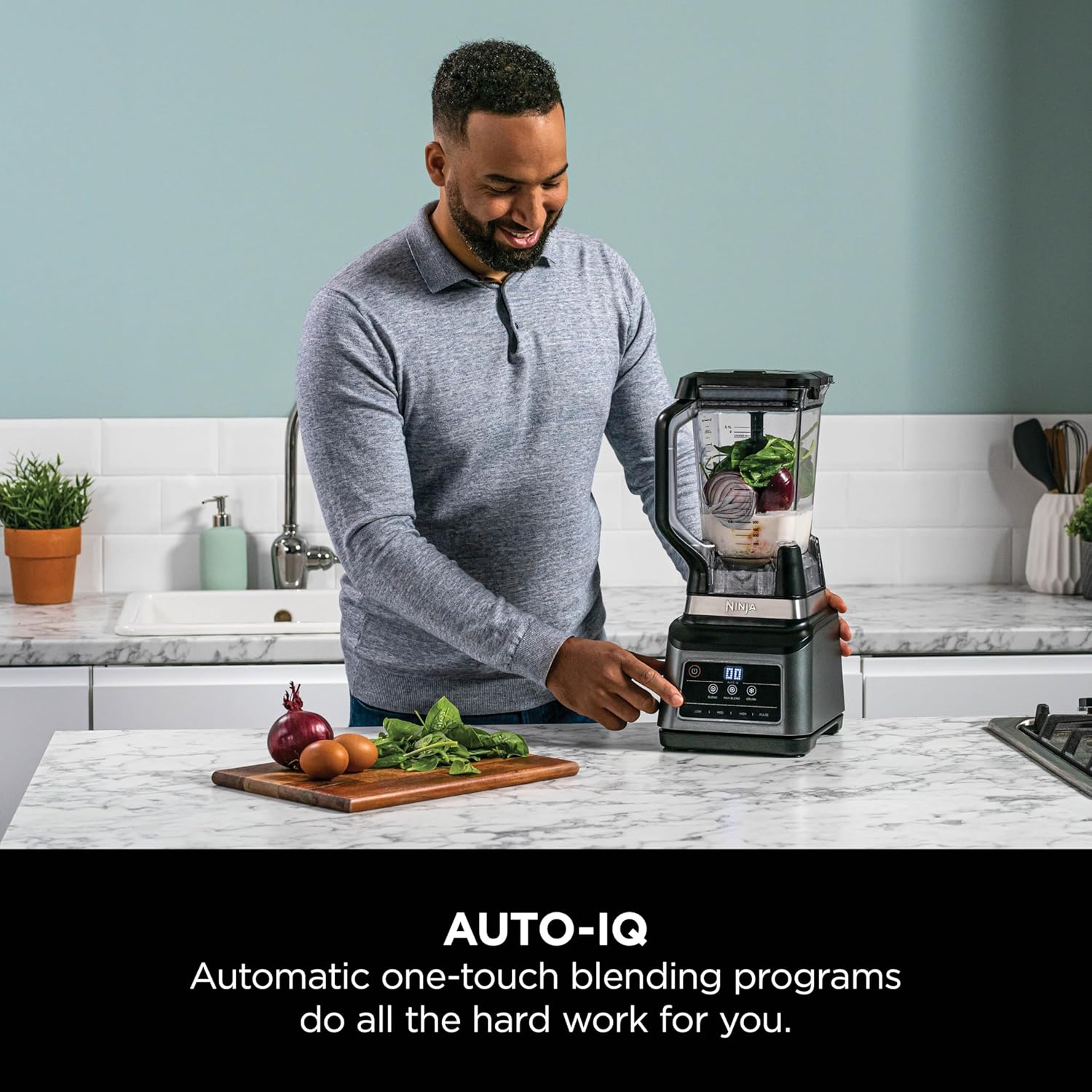 Ninja 2-in-1 Blender with 3 Automatic Programs