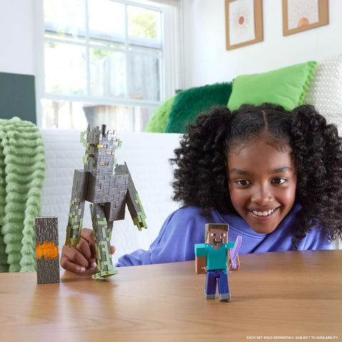 Mattel Minecraft The Creaking Action Figure with Interactive Lights