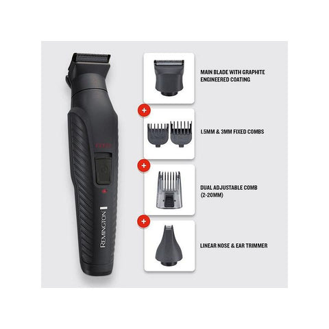Remington G10 Graphite Series 10-in-1 Multi Grooming Kit (PG2100)