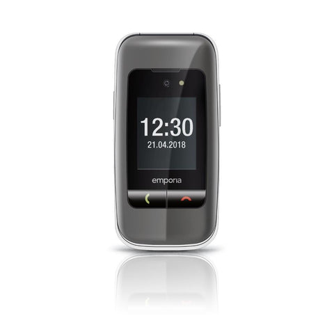 Emporia Clamshell Mobile Phone Grey