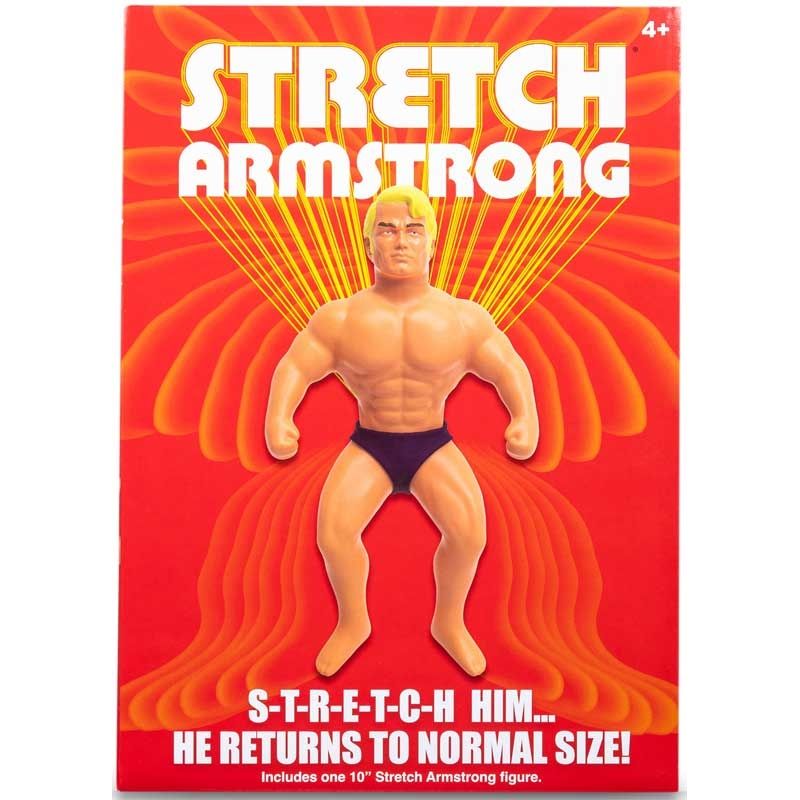 STRETCH ARMSTRONG RETRO FIGURE LARGE - 10 INCH
