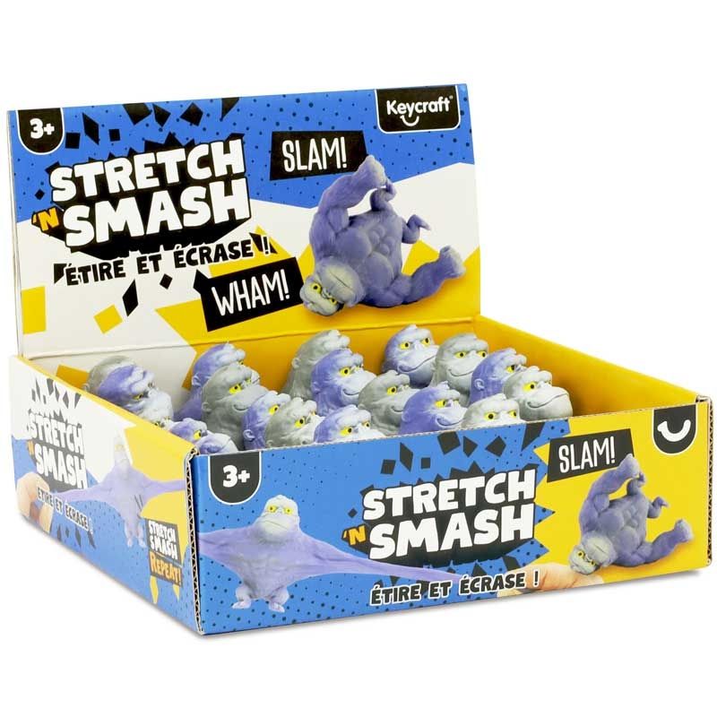 STRETCH N SMASH MINI GORILLA ASSORTED