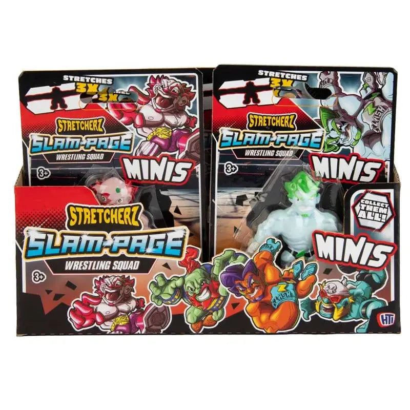 STRETCHERZ SLAMPAGE WRESTLERS MINIS ASSORTED