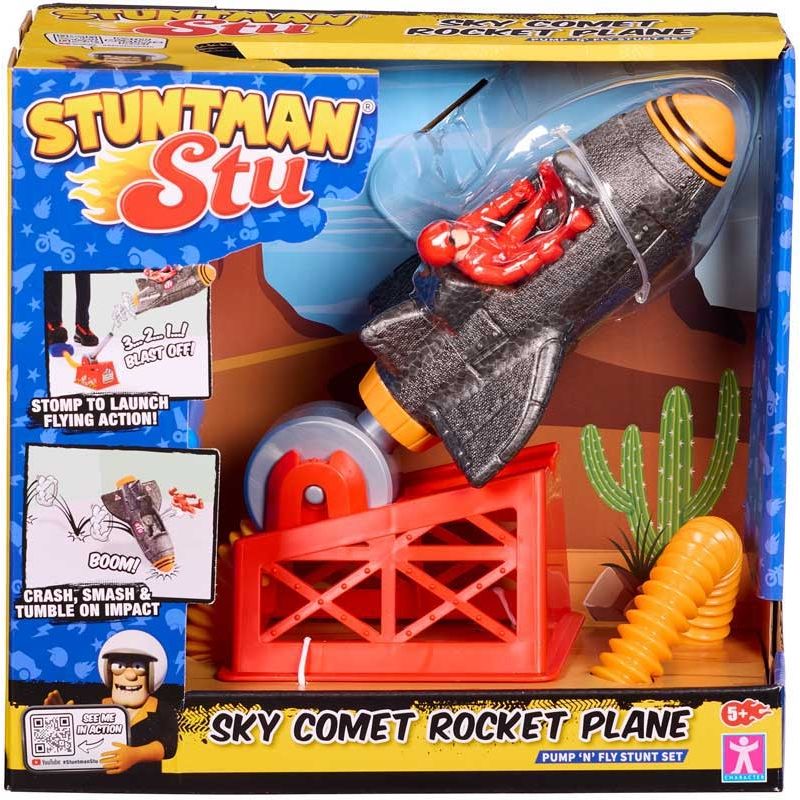 STUNTMAN STU SKY COMET ROCKET PLANE