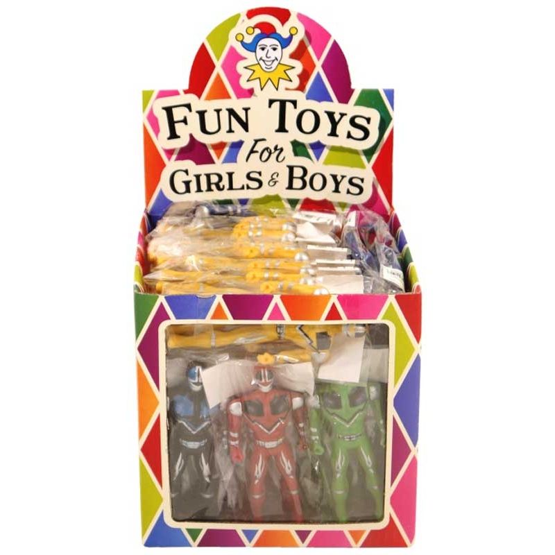 SUPER FIGHTER 10CM ASSORTED