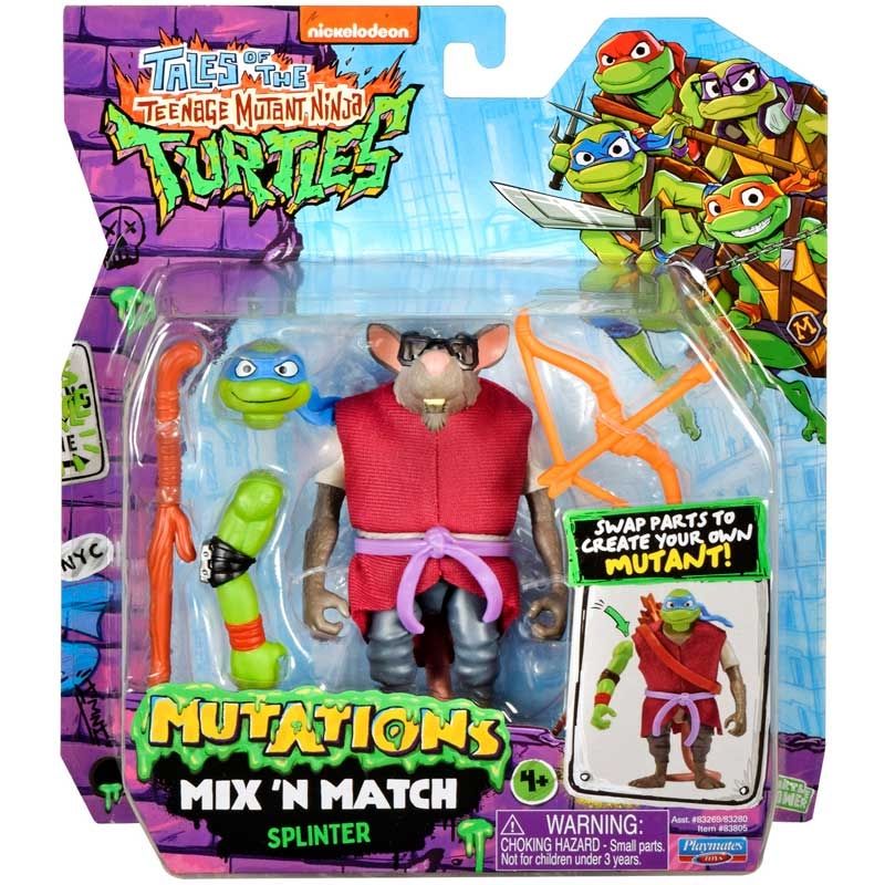 TALES OF TMNT MIX N MATCH MUTANT BASIC FIGURE ASSORTED