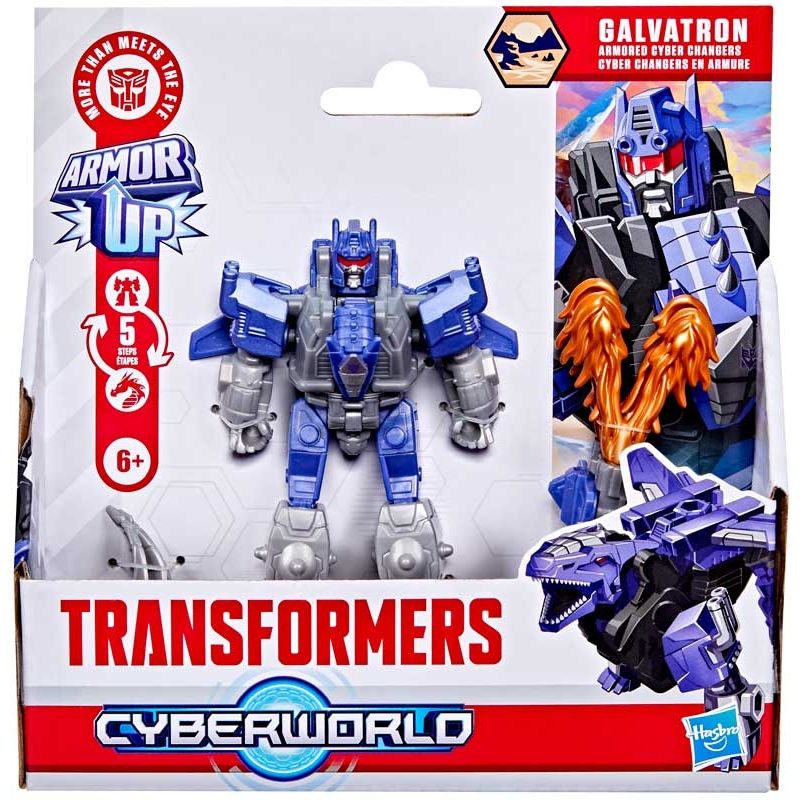 TRANSFORMERS ARMORED CYBER CHANGERS ASSORTED