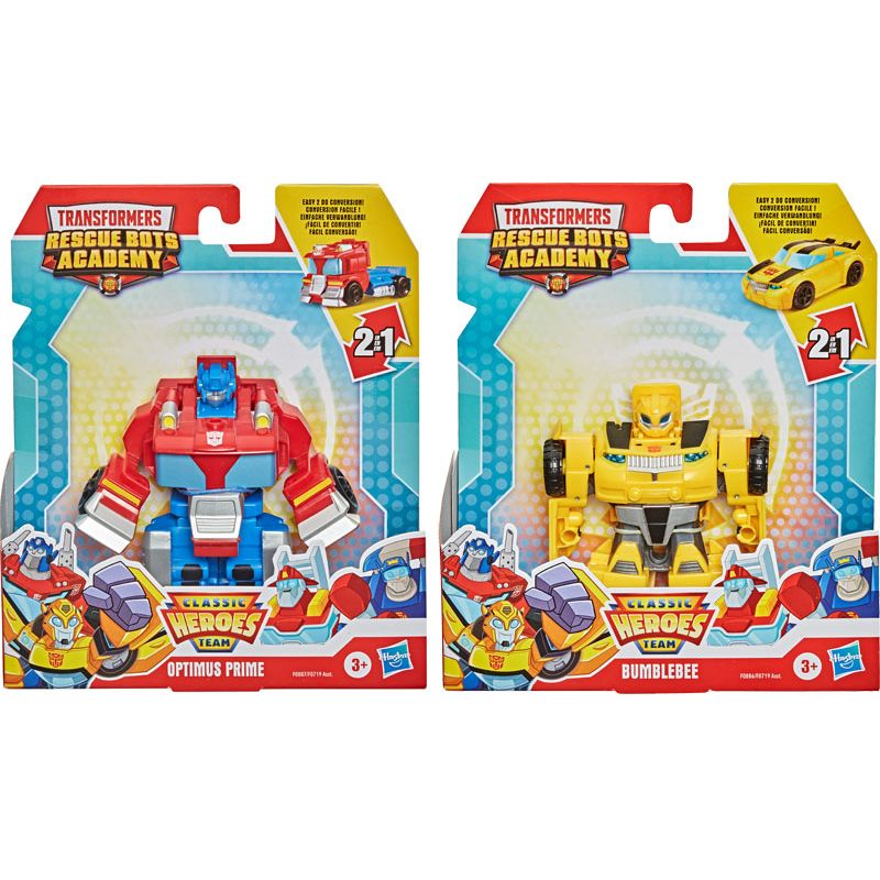 TRANSFORMERS CLASSIC HEROES TEAM RESCAN ASSORTED