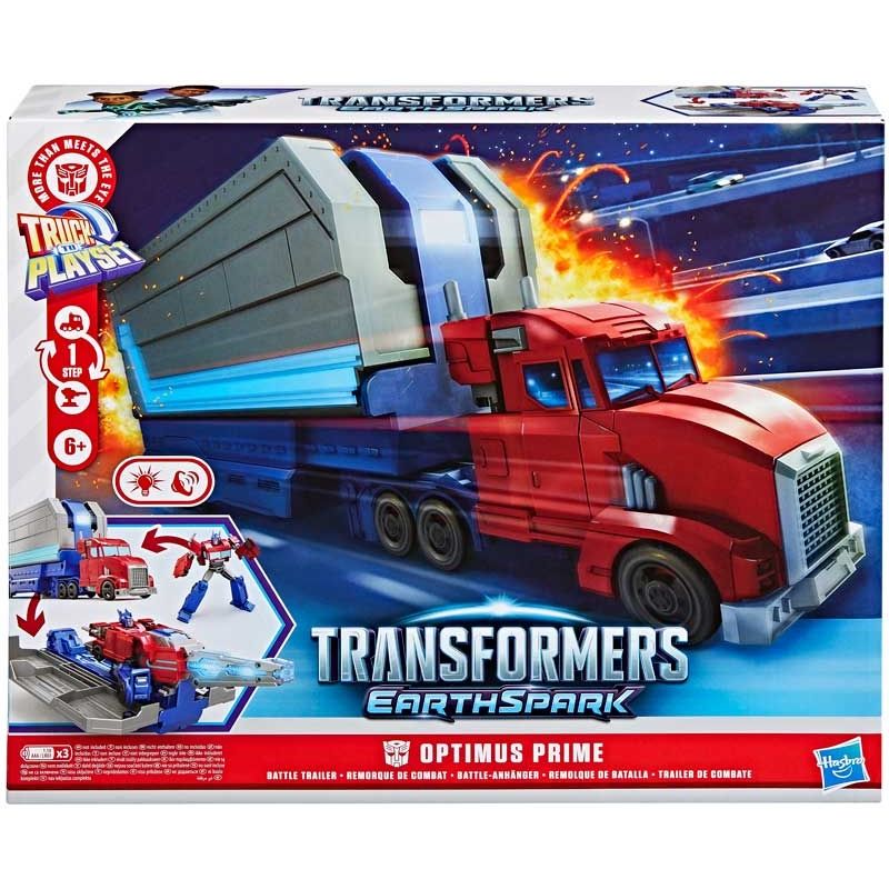 TRANSFORMERS OPTIMUS PRIME BATTLE TRAILER