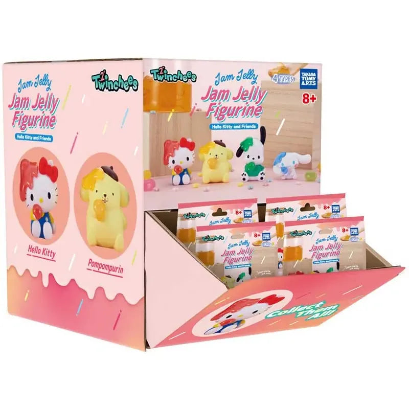 TWINCHEES HELLO KITTY & FRIENDS JAM JELLY FIGURINE ASSORTED